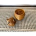 BOHO/MCM Owl Woven Wicker Basket Shanghai Handicraft, Peoples Republic of China
