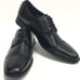 Amali Men's Black Oxford Dress Shoes Smooth Cap Toe Braided Size 13