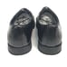 Amali Men's Black Oxford Dress Shoes Smooth Cap Toe Braided Size 13