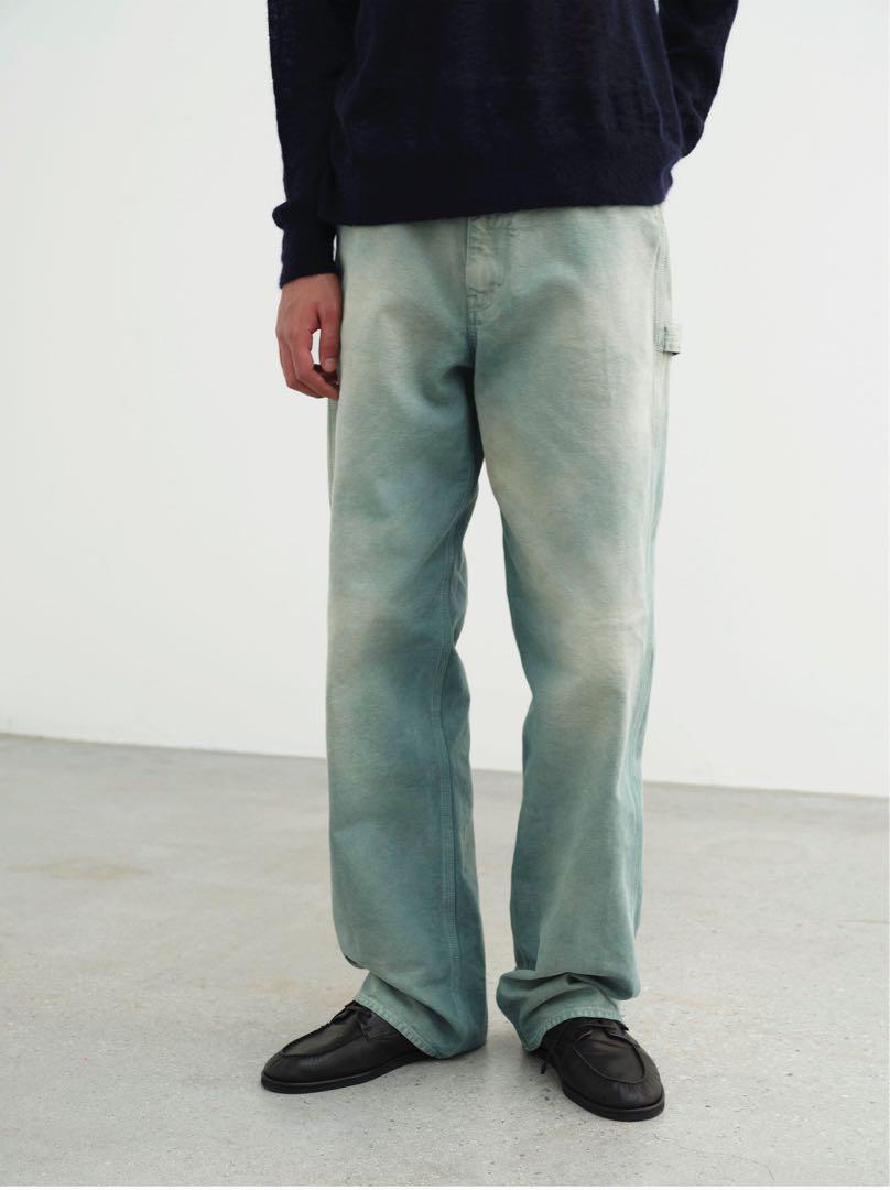 Auralee Organic Cotton Duck Pants | Light Beige | Canoe Club