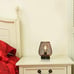 Metal Cage LED Lantern Battery Powered Cordless Accent Light Set of 2