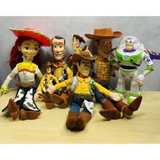 Disney/Pixar Toy Story Talking Pull String Woody,Jessie,Lightyear Lot Of 7 Toys
