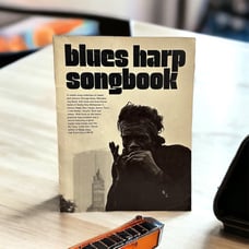 Vintage Blues Harp Songbook Tony Glover Instructional Harmonica Record Included