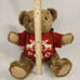 1998 Ralph Lauren Polo Plush Teddy Bear Original Backpack Knit Sweater Vintage