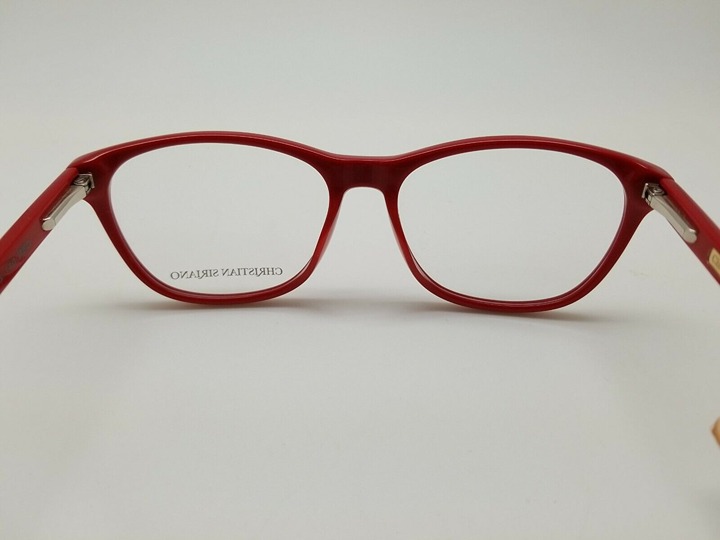 1 Unit Christian Siriano Women's Eyeglasses Frames Red 53-15-140 #287