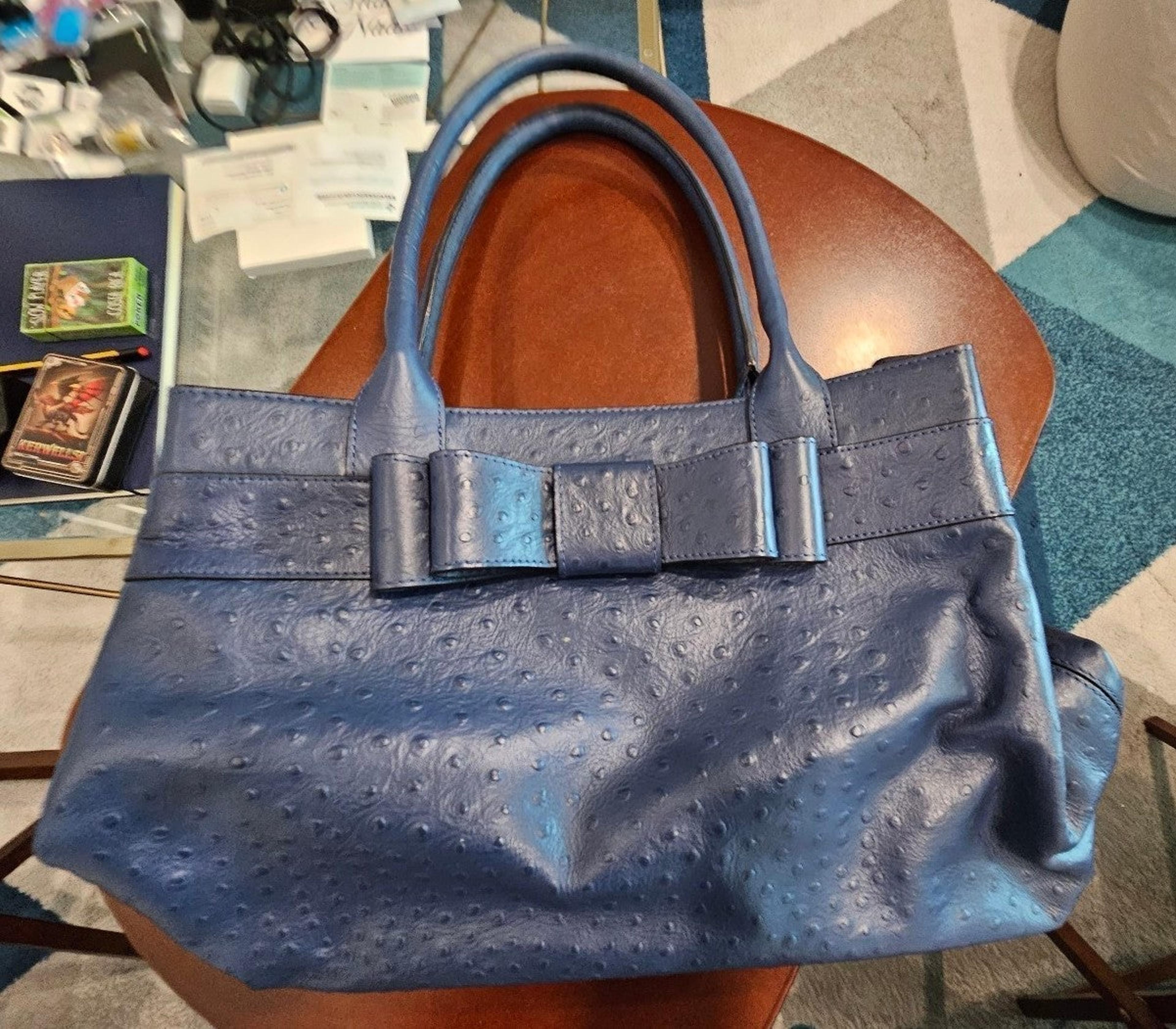 Kate spade blue bow purse Clearance