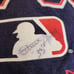 Vintage Boston Red Sox Shirt Men L Russel Athletic Autographed Steve Avery MLB