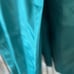 Vintage Misty River 1990s teal raincoat. Size 10