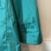 Vintage Misty River 1990s teal raincoat. Size 10