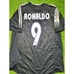 Ronaldo Real Madrid Black Away 2004 2005 Soccer Jersey Shirt M SKU# 367826