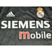 Ronaldo Real Madrid Black Away 2004 2005 Soccer Jersey Shirt M SKU# 367826