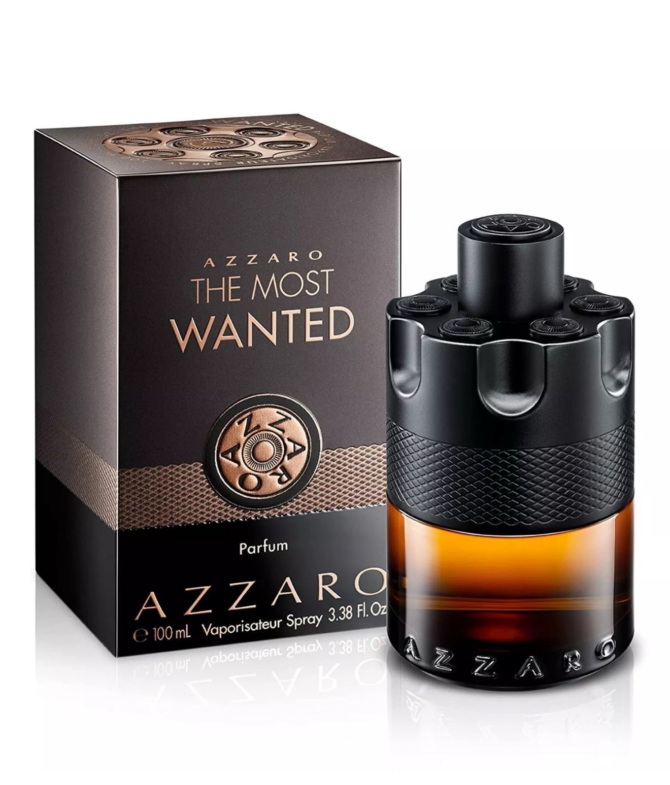 Azzaro The Most Wanted 3.38 oz./ 100 ml. PARFUM Spray for Men New Free Shipping