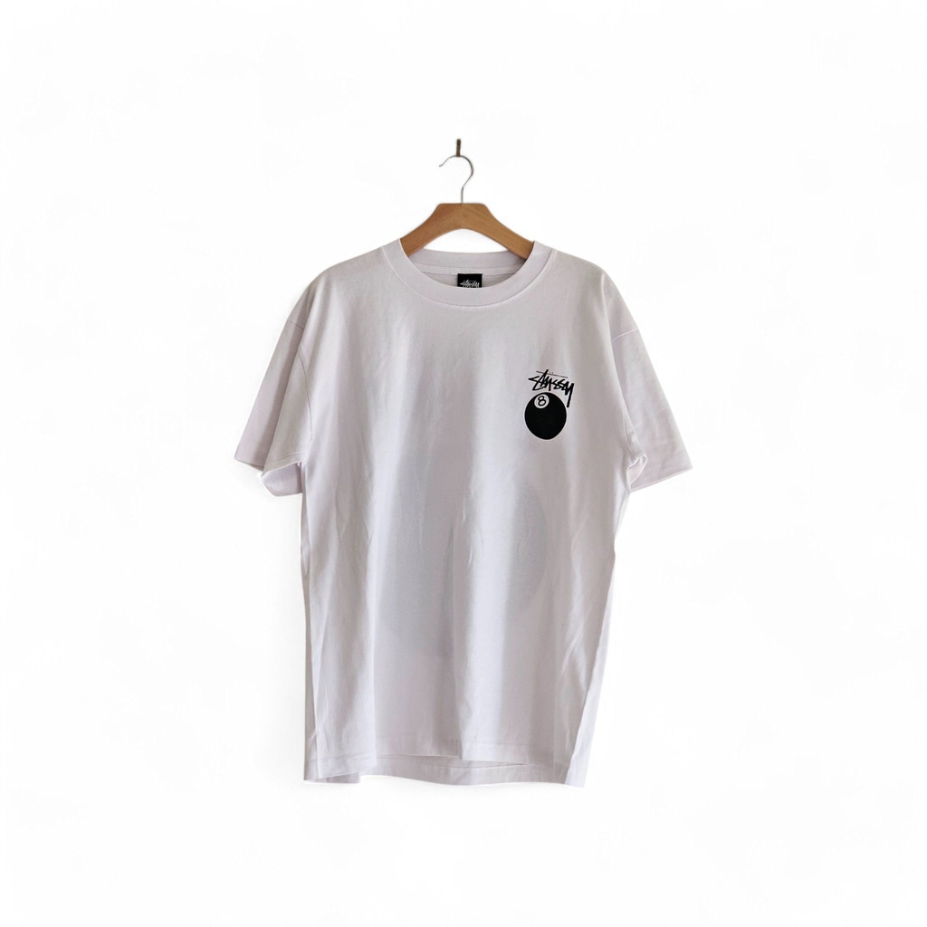 Stussy 8 Ball Tee White Men's - SS22 - US