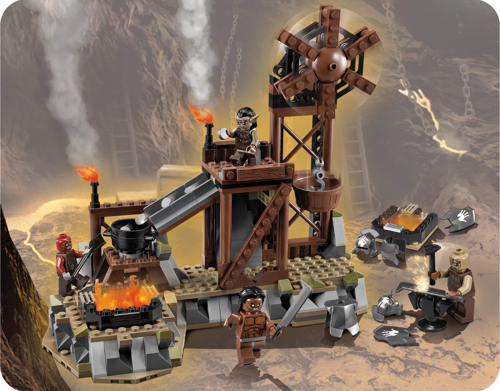 LEGO Lotr 2012 0rc forge (Complete)