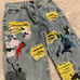 Brand New Men’s High Quality Patch Embroidered Jeans
