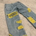 Brand New Men’s High Quality Patch Embroidered Jeans
