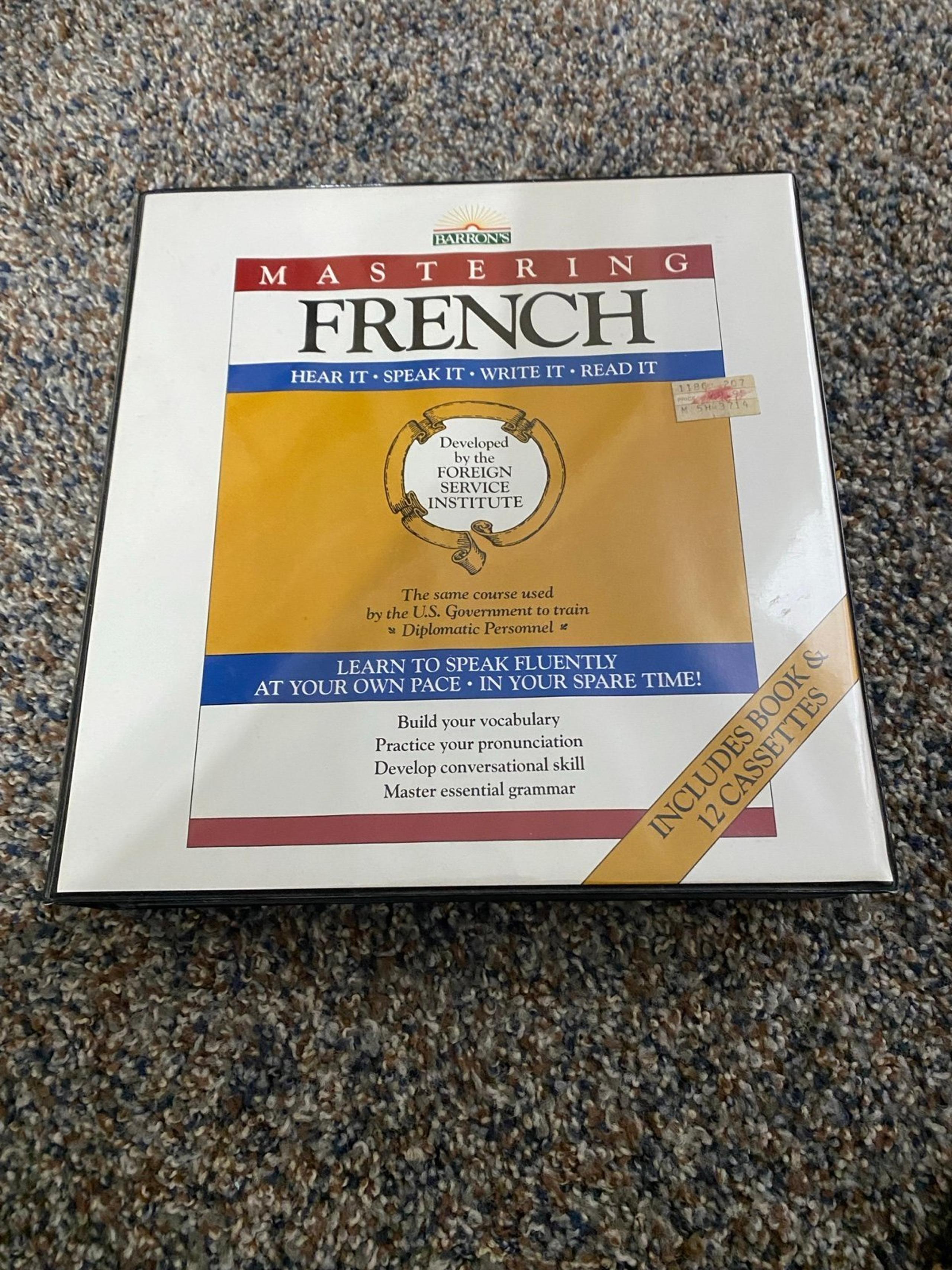 Barron’s Mastering French Program