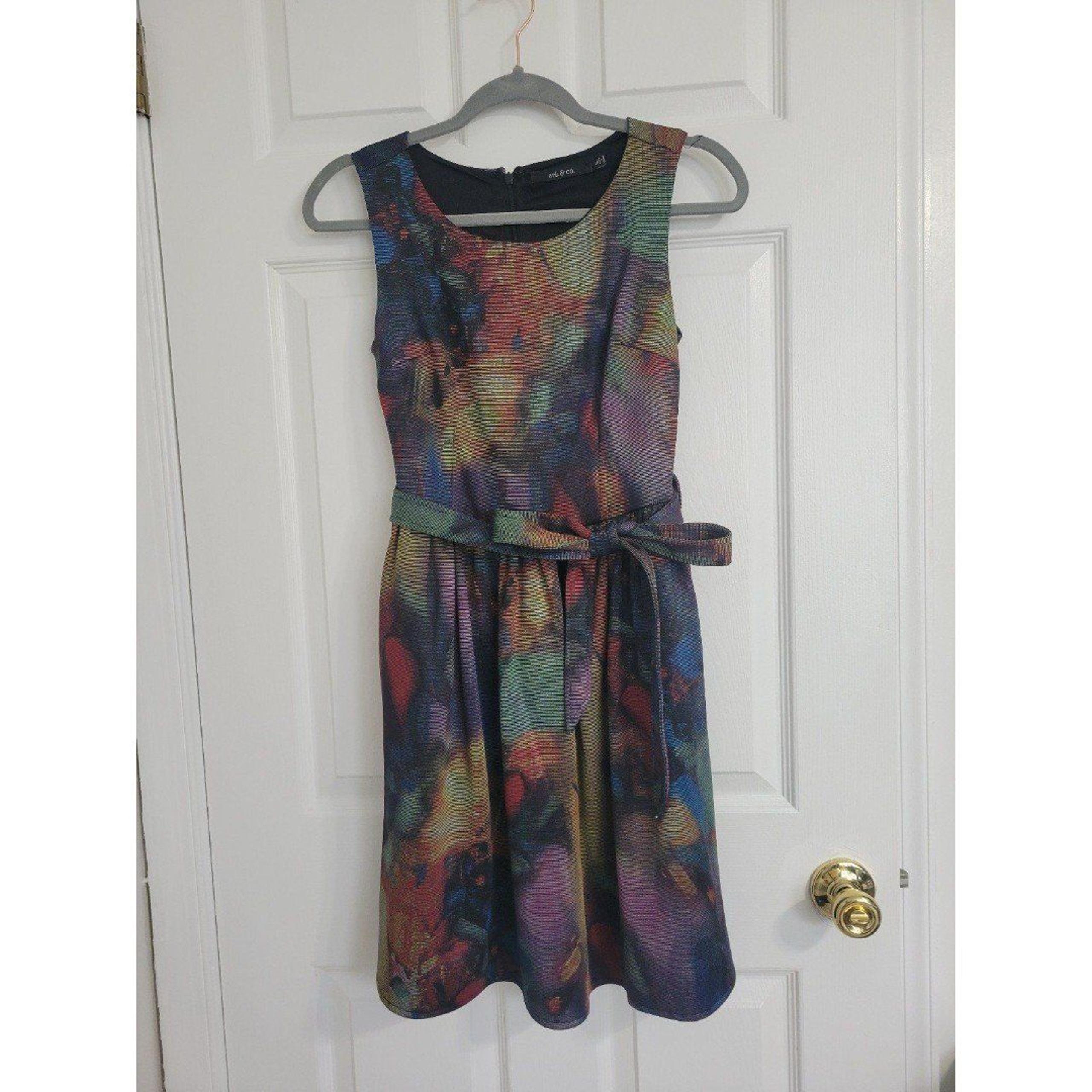 Ark & Co Multicolor Cocktail Dress Size Small