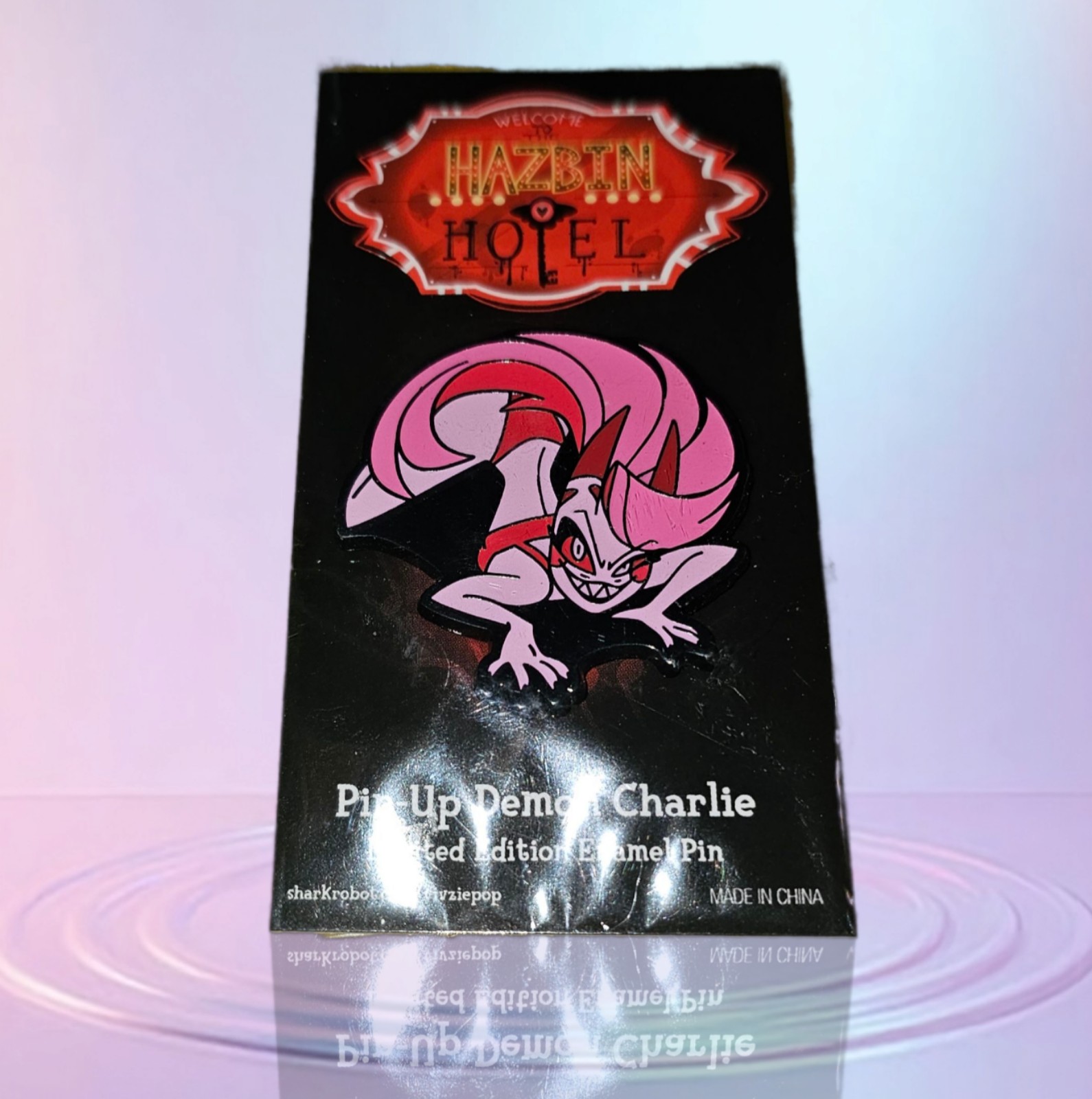 Pin Up Demon Charlie Pin Helluva Boss [READ DESCRIPTION]
