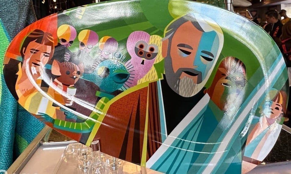 Disney Parks Twin Suns Serving Tray/Plate ByJeff Granito
