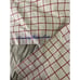 Robert Graham White Red Windowpane Check Button Down Dress Shirt Size 16.5