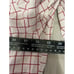 Robert Graham White Red Windowpane Check Button Down Dress Shirt Size 16.5