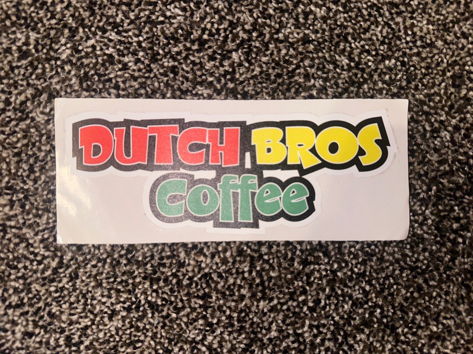 Old dutch bros sticker