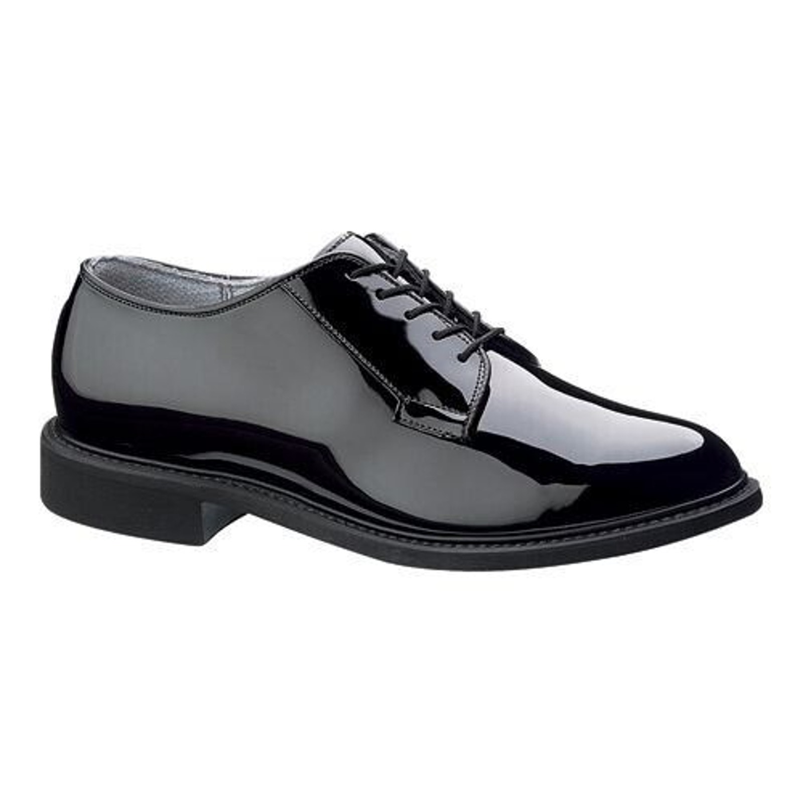 Bates Vibram Oxfords Black US Size 15 3e High Gloss Style 00941 Dress Shoes