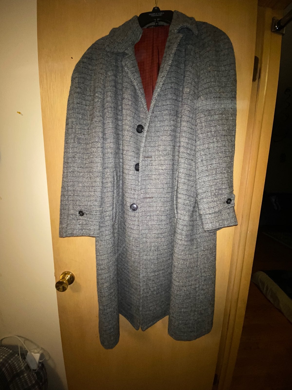 Harris Tweed Hand Wooven Coat