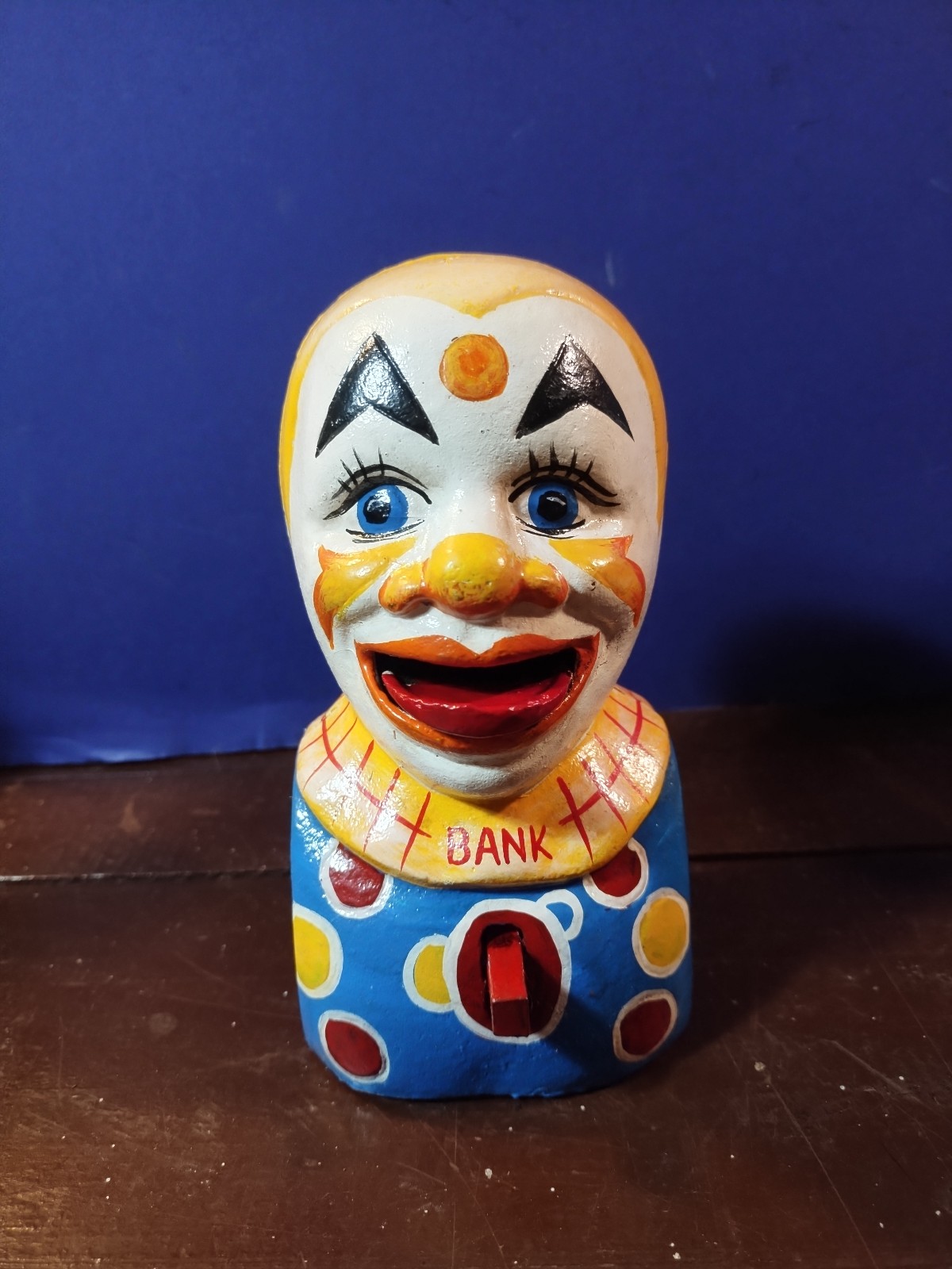 Clown mechanical Bank
