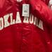 Oklahoma Sooners Crimson Red Starter Jacket - L