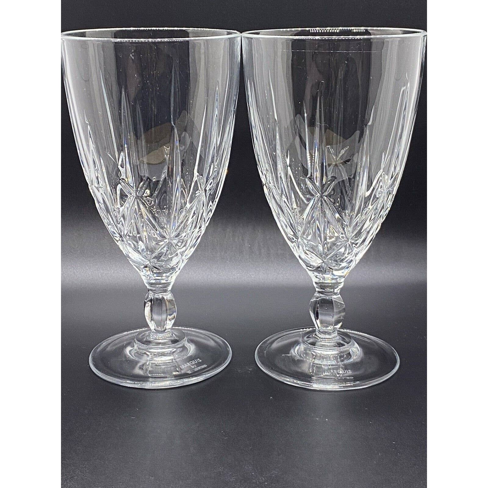 Marquis by Waterford Sparkle Iced Beverage Glasses Set of 2 #156159