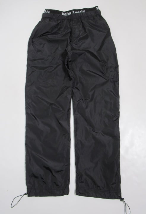 Palm Angels Women's Layered Logo Track Pants Black Size L