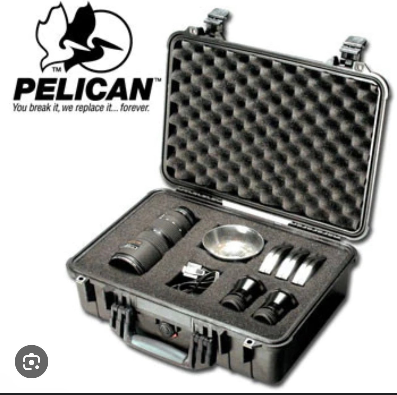 Pelican 1500 Brand New Foam Included