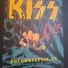 KISS ANIMALIZE LIVE Concert poster
