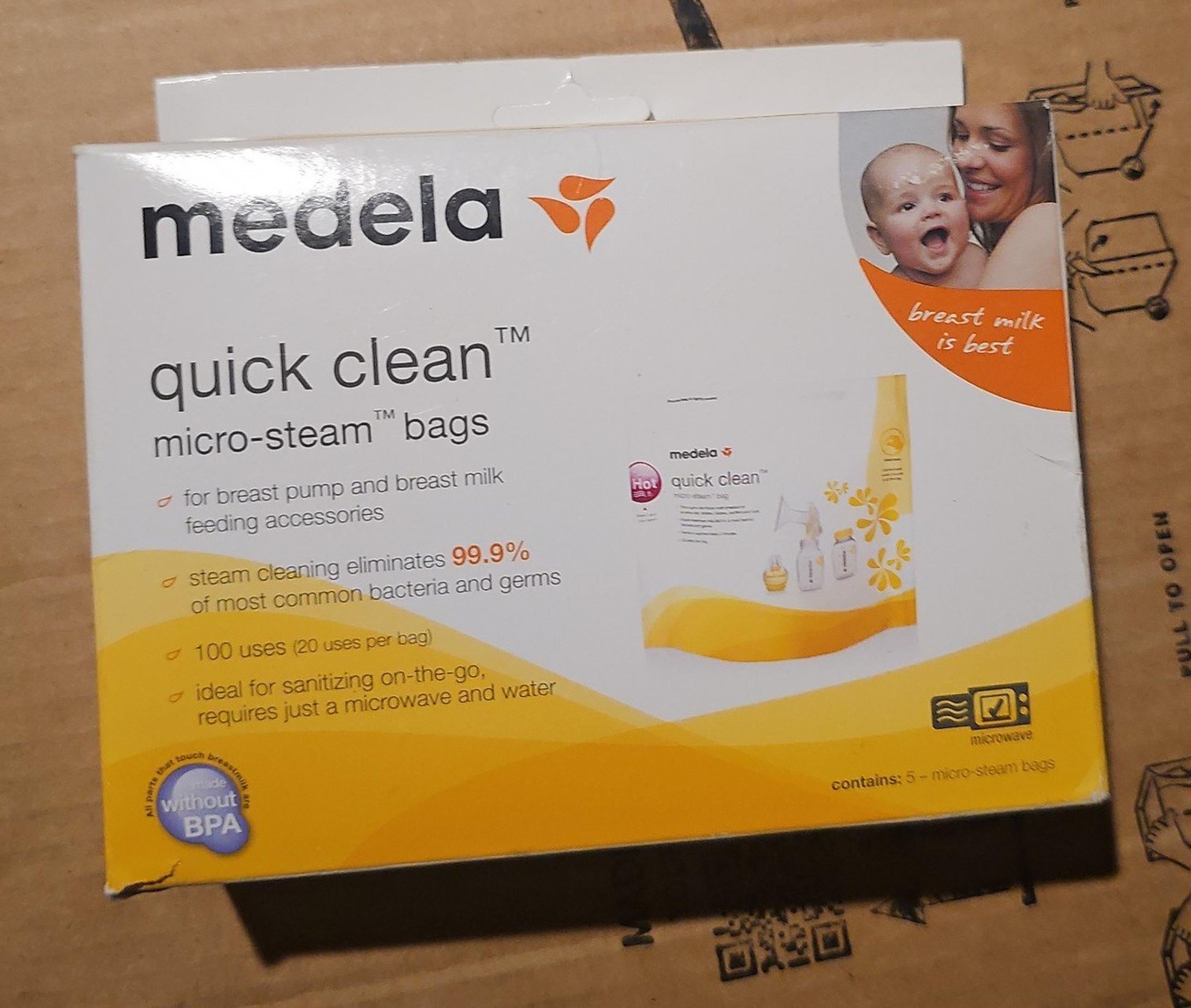 Medela quick clean micro steam bags