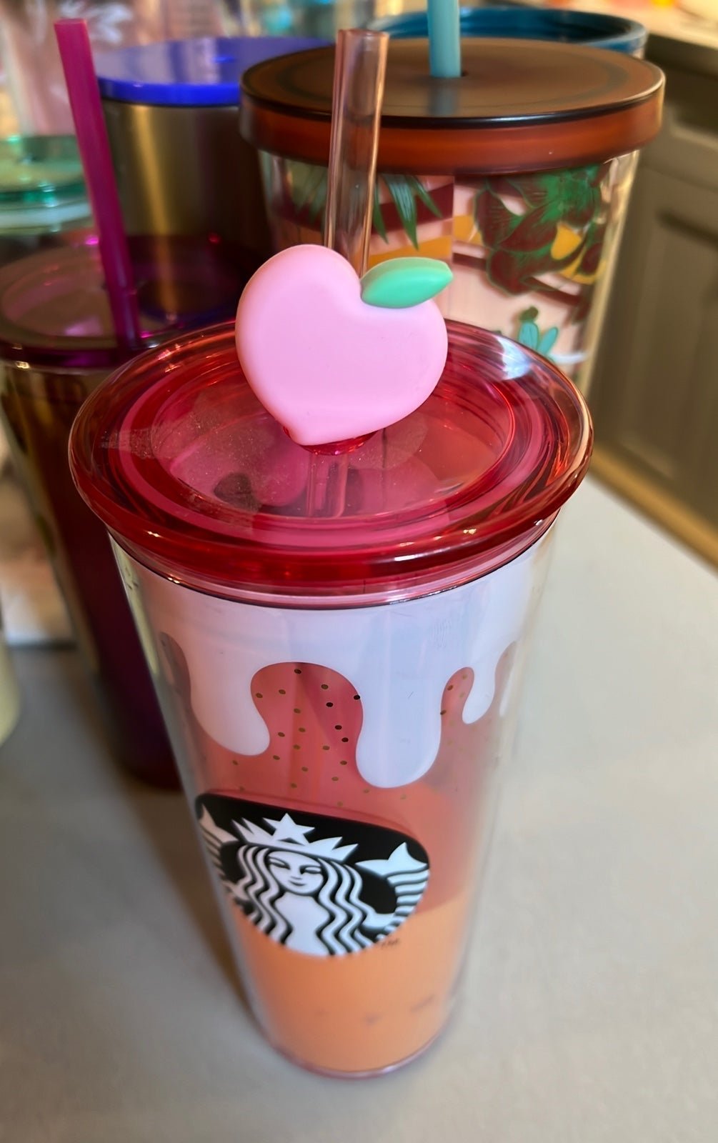 Starbucks Peach Tumbler