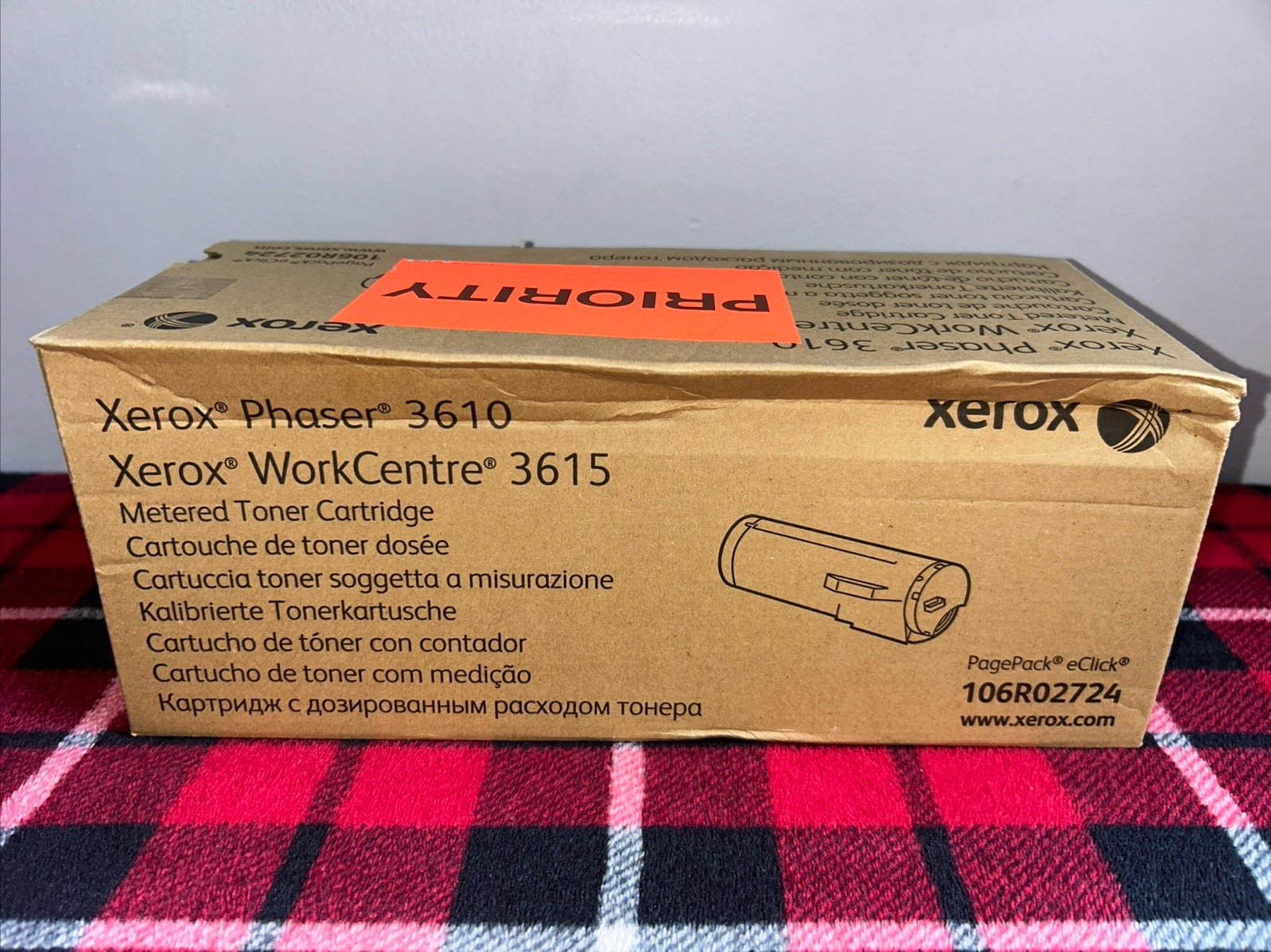 Xerox Metered Toner Cartridge for Phaser 3610 WorkCentre 3615
