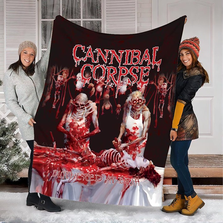 Cannibal Corpse Butchered at Birth Blanket