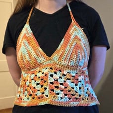 Handmade crochet top