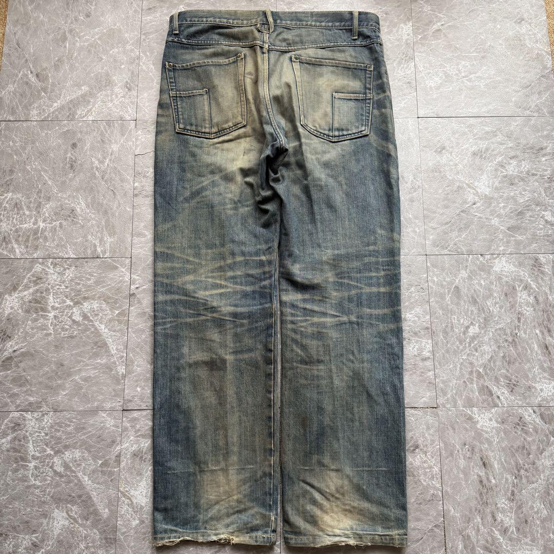 パンツ archive Mad Hectic distressed denim pant Archive Mad Hectic distressed denim pants