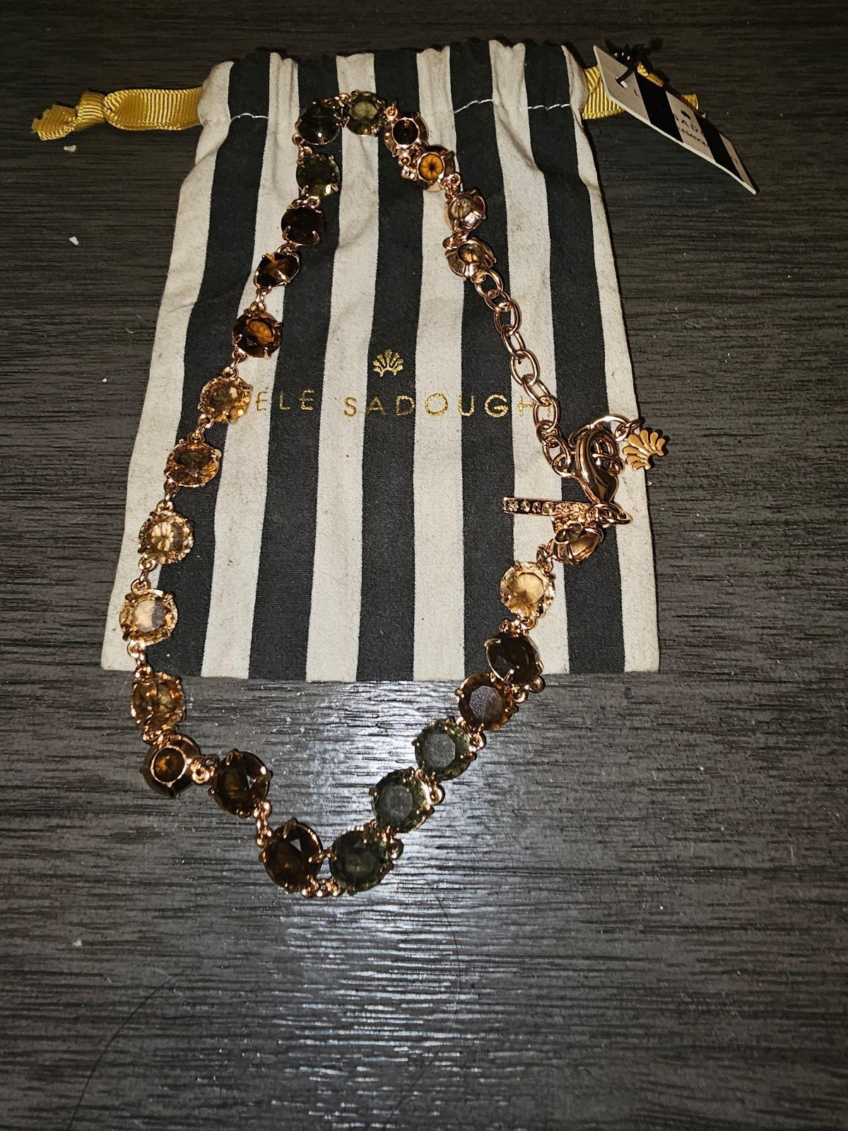 Brand New & AUTHENTIC*** Lele Sadoughi Crystal Necklace