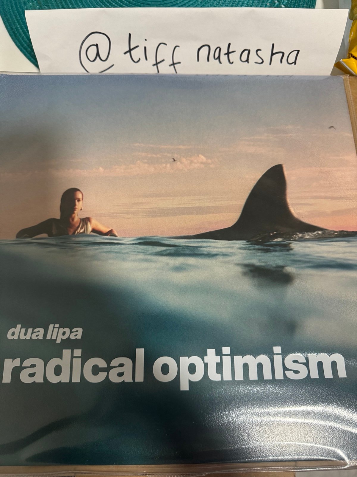 Dua Lipa Radical Optimism Deluxe Vinyl /w Autographed Art Card SIGNED