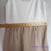 New! EXPRESS Belted Linen-Blend Utility Jumpsuit, size M