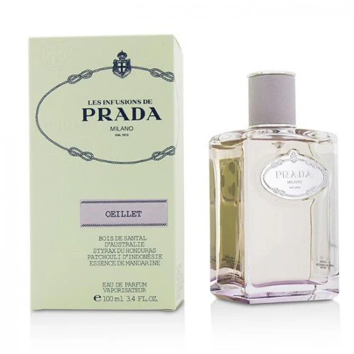 Les Infusions De Prada Milano OEILLET EDP 3.4 oz/100 ml - Open Box - 98% Full