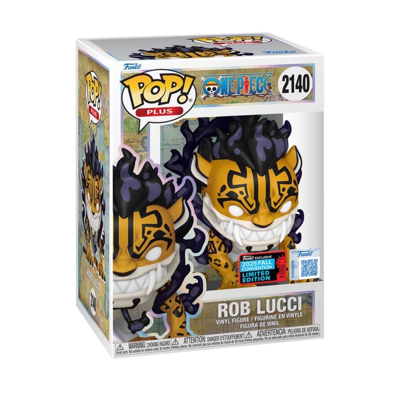Funko Pop Plus One Piece Rob Lucci NYCC 2025 Shared # 2140