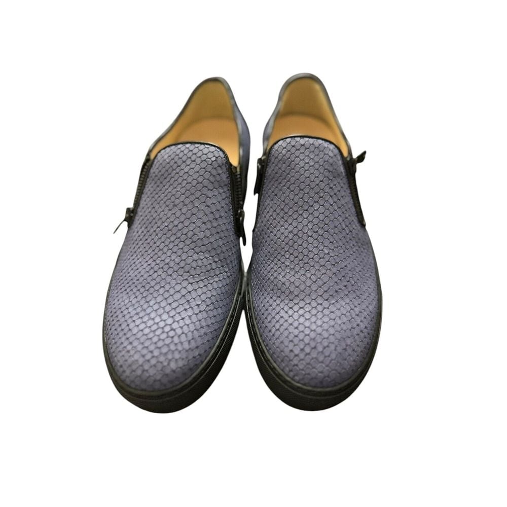 Fabrice Tardieu DRISS Blue Slip Ons Size 40