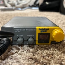 Radio Shack Mobile CB Radio Sports Model TRC-442 40 Channel Water Resistant