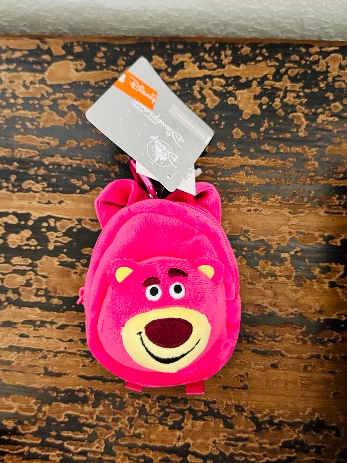 Disney Toy Story Lotso Plush Mini Backpack Keychain