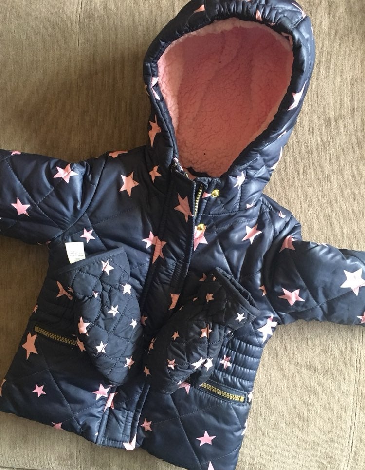 OshKosh Jacket & Mittens 18 months